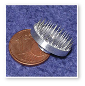 Nadelachse,Nadelr&auml;der,Nadelplatte,Perforierwalze,Perforationsrad